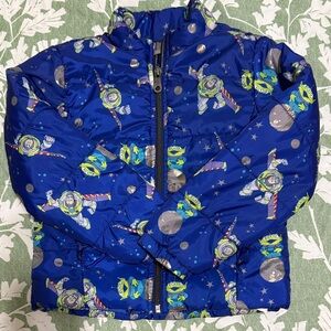 Kids Blue Space-Themed Jacket